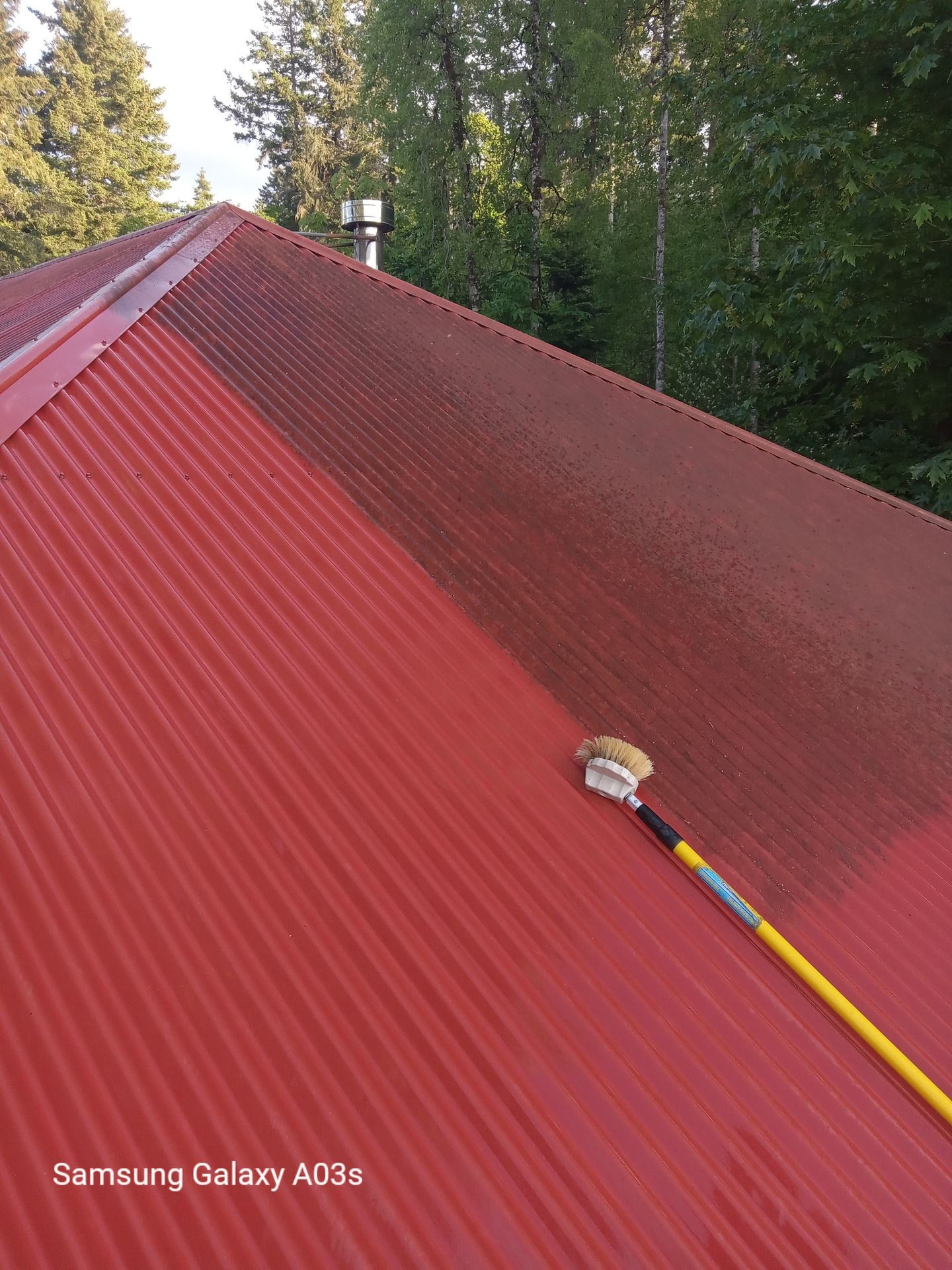 Metal Roof Cleaning